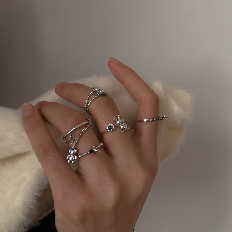 Vòng Khóa Thắt Lưng Hình Gấu/Sư Tử Nhỏ Đơn Giản Dễ Phối Đồ 19912