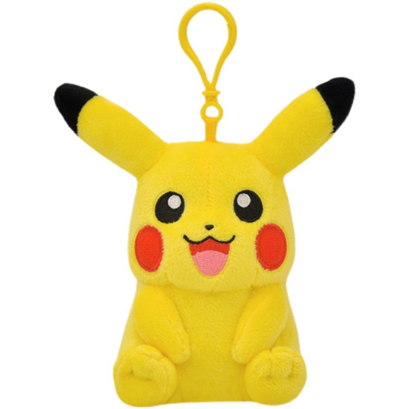 Móc Khóa Hình Pikachu Snorlax Nhồi Bông Đáng Yêu # 1