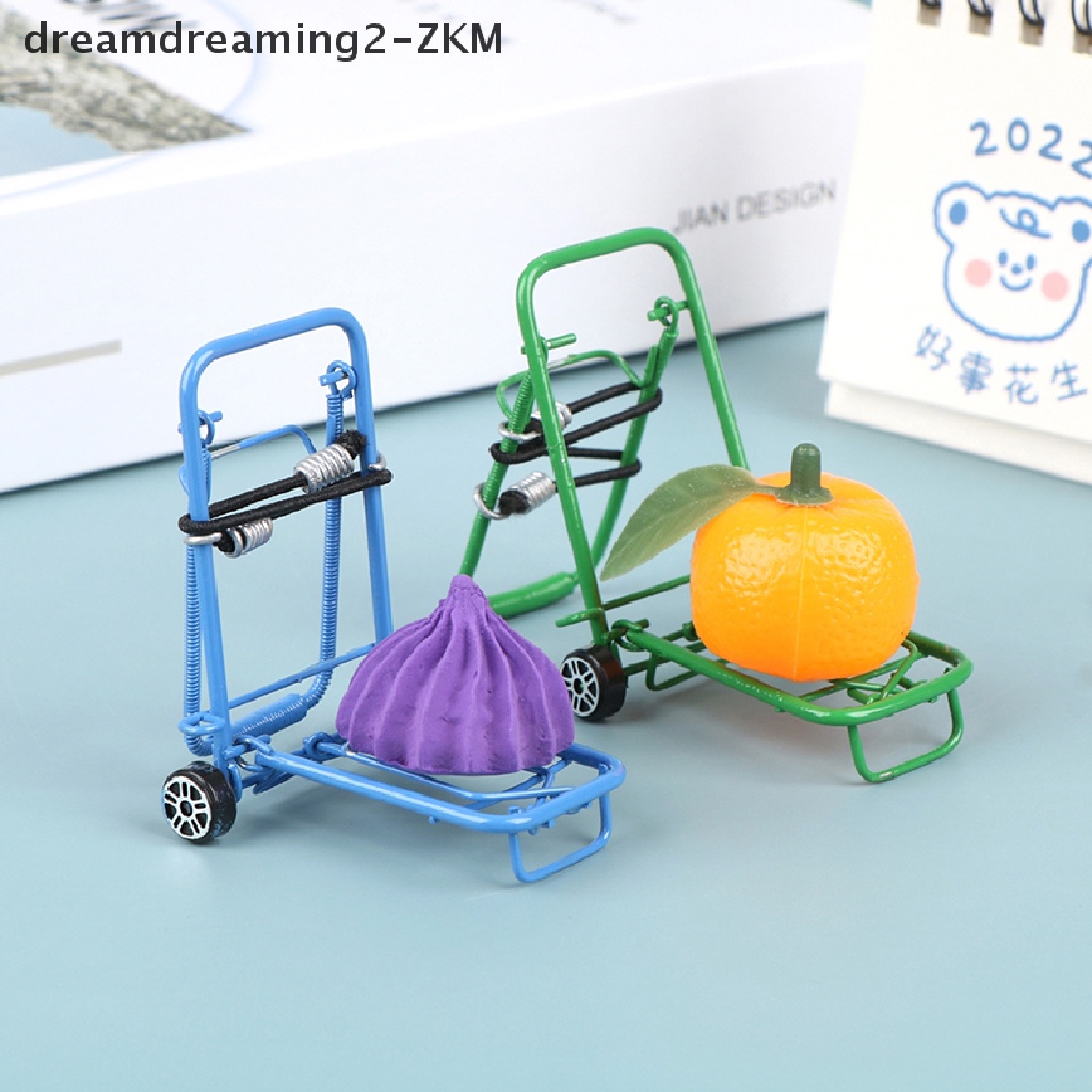 Mô Hình Xe Kéo Gấp Gọn Tỉ Lệ 1: 12 Dùng Trang Trí Tiểu Cảnh / Nhà Búp Bê