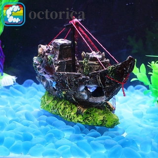 Mô Hình Tàu Đắm Trang Trí Bể Cá 1.12