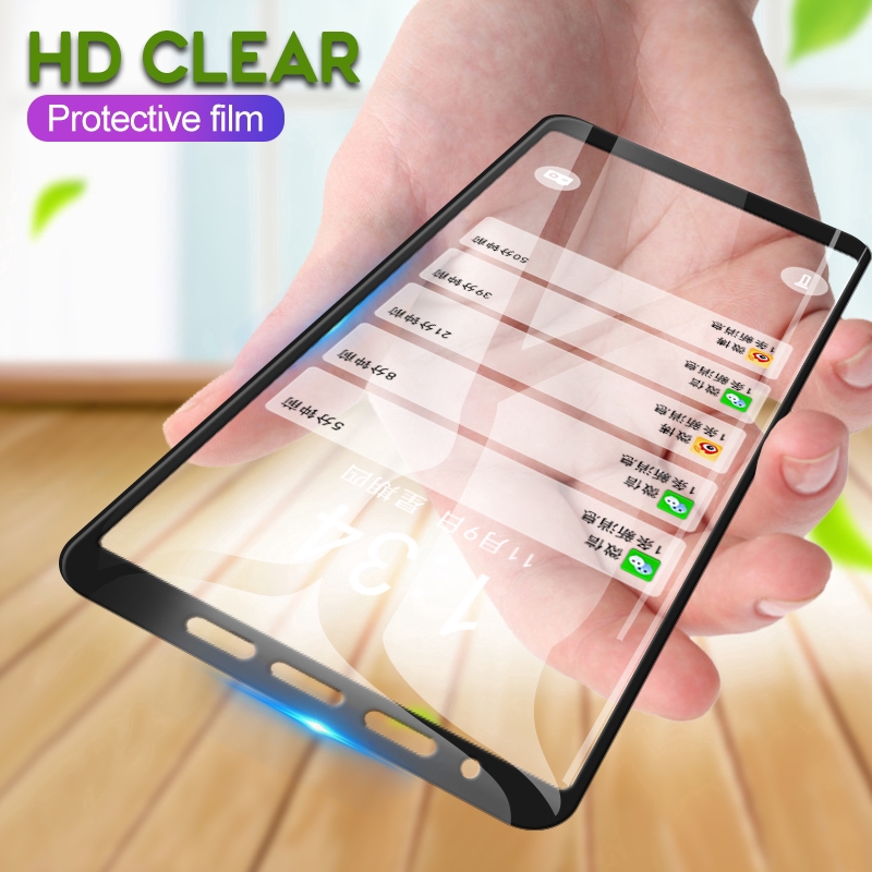 Kính cường lực bảo vệ màn hình 9D cho Samsung Galaxy A7 A9 2018 a40 a50 a60 a70 a80 a90 a20e A2 Core s10e