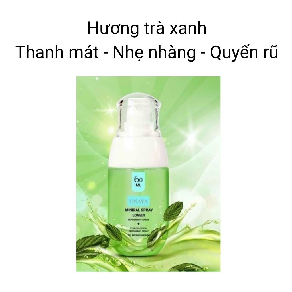 Xịt khoáng vùng kín nữ ONAYA 60ml chính hãng nước hoa vùng kín xịt thơm khử mùi và vệ sinh vùng kín nữ  AME