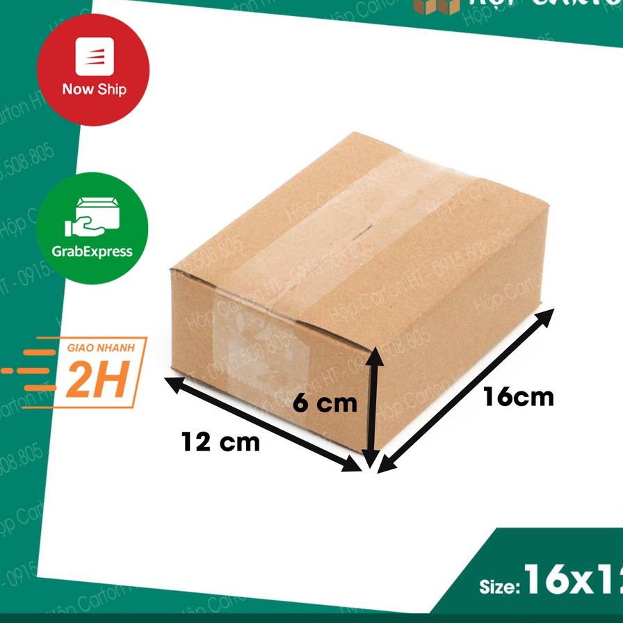 16x12x6 Hộp carton đóng hàng