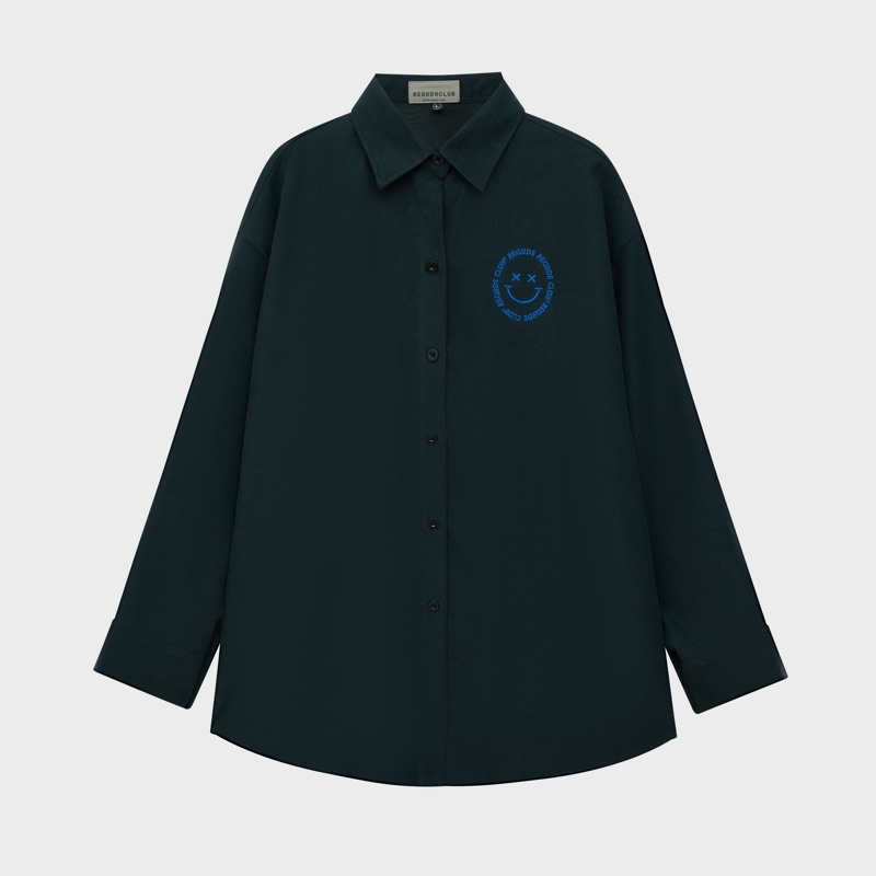 Áo Sơ mi Thêu Basic SS1 REGODS Unisex Form Rộng ( SHIRT SS1 )