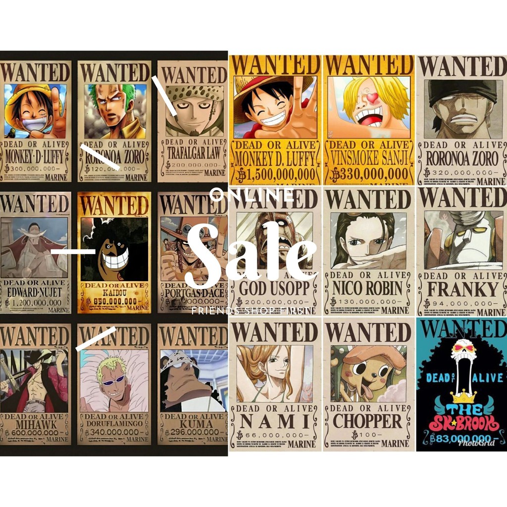 Poster truyện tranh One Piece