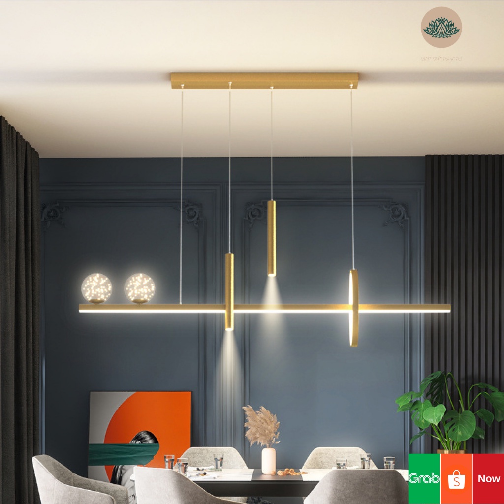 Đèn Thả Trần Trang Trí Hiện Đại T1609, Đèn Trang Trí Nội Thất Phòng Khách,Bàn Ăn,Quán Cà Phê