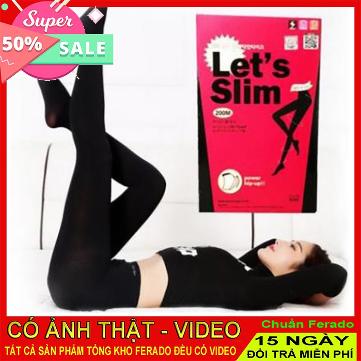Bộ quần tất nữ ấm áp co dãn Hàn Quốc - Let's Slim