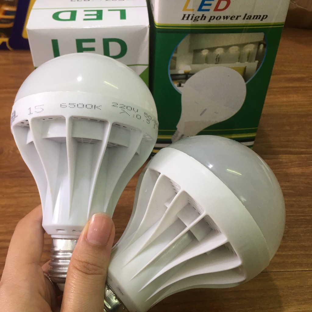 Bóng đèn led 220v - bóng led chiếu sáng 9w 12w 15W cảm ứng chuyển động hồng ngoại - bóng led nhiều màu