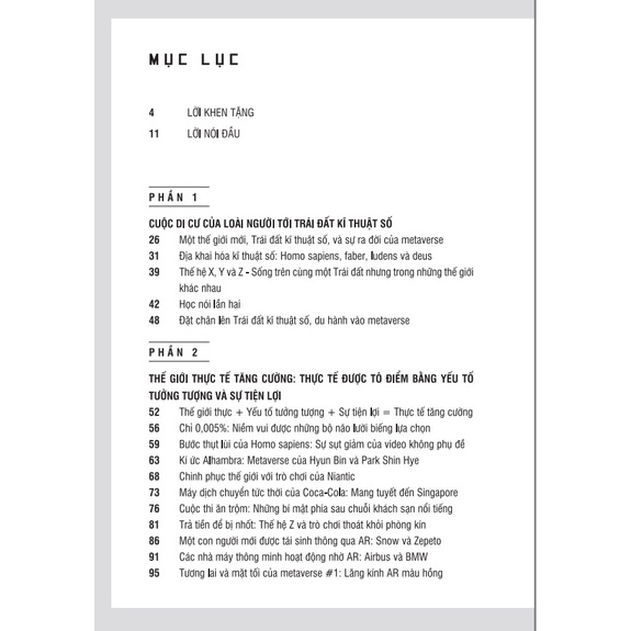 Sách - Metaverse - Vũ Trụ Kĩ Thuật Số