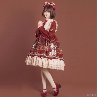 Đầm Nữ Phong Cách Lolita Nhật Bản Đáng Yêu