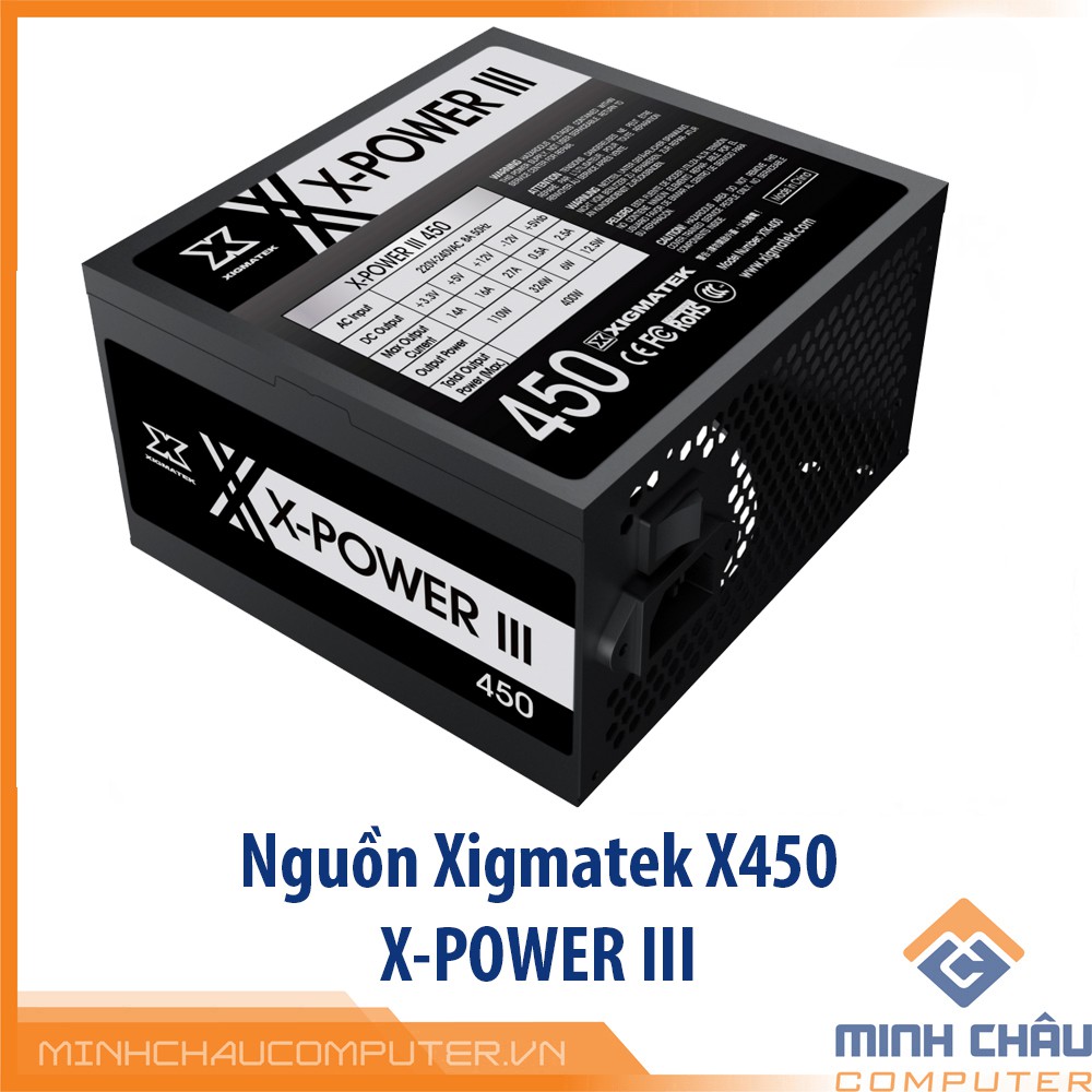 Nguồn Xigmatek X450 X-POWER III