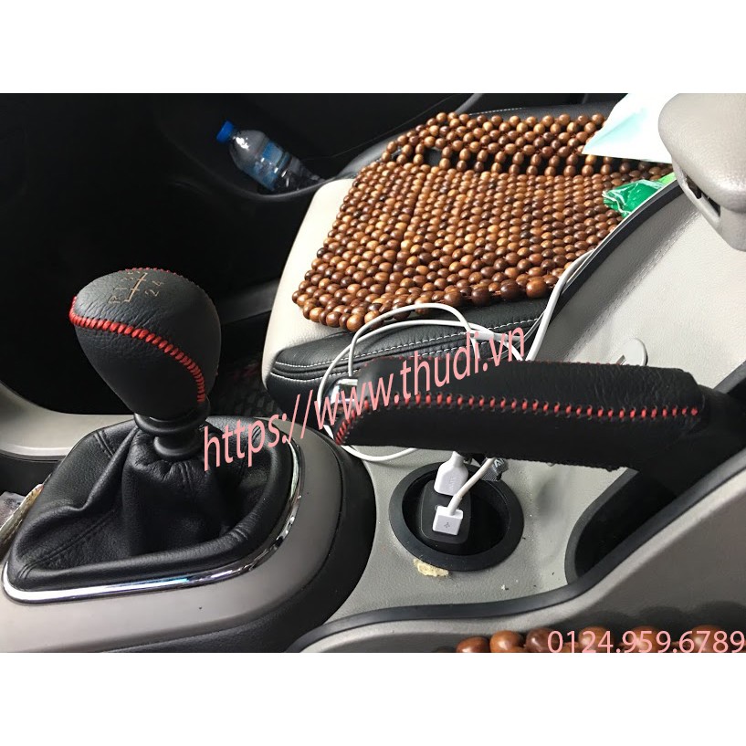 Bọc cần số Cruze 2011 - 2018 da bò 100% HandMade