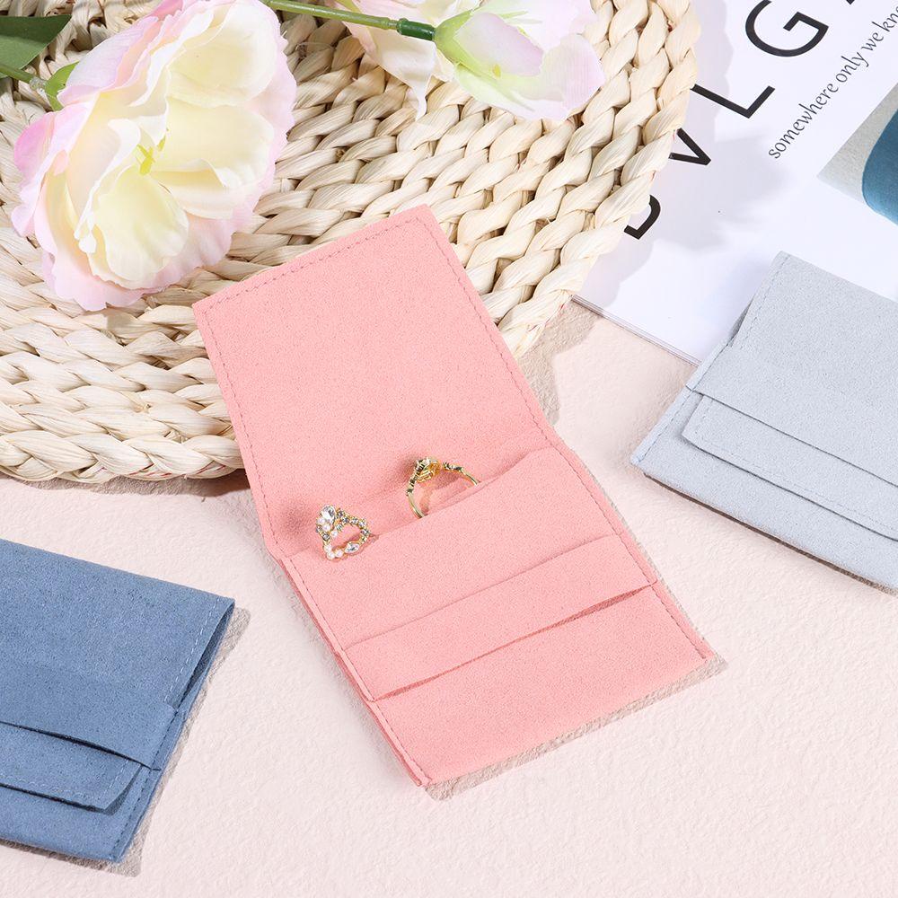 1 Túi Nhung Đựng Trang Sức Thiết Kế Nhỏ Gọn Hàng Mới