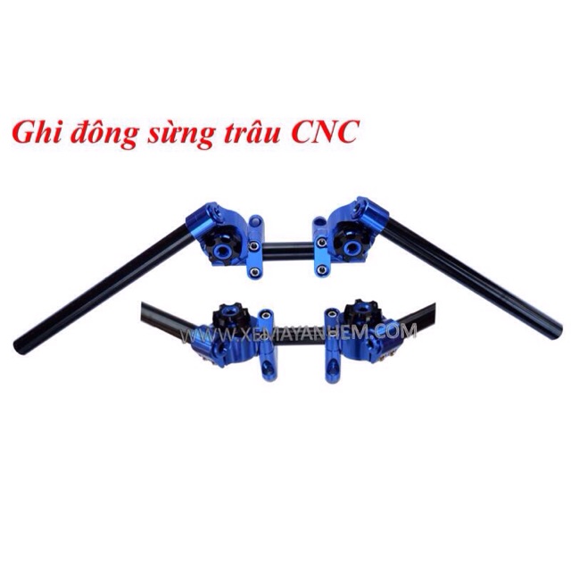 ghi đông sừng trâu cnc