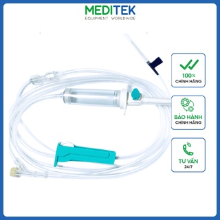 Bộ dây truyền dịch có kim bướm tanaphar, kim 2 cánh bướm, túi/25 bộ