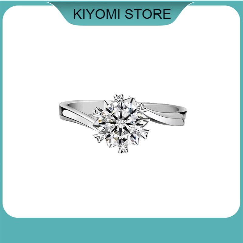 Nhẫn Đeo Tay Kim Loại Đính Đá Xinh Xắn Thanh Lịch Cho Nữ KIYOMI STORE