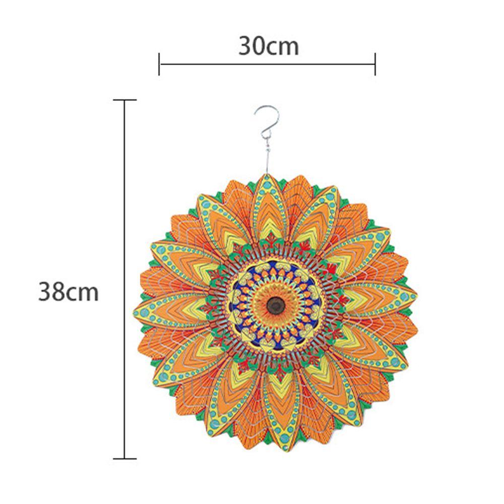 Chuông Gió Hình Con Quay Trang Trí Sân Vườn