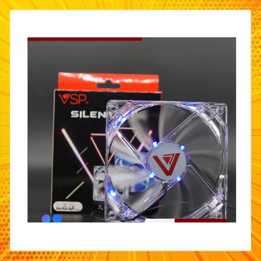 Fan Case V-101 LED Trong Suốt
