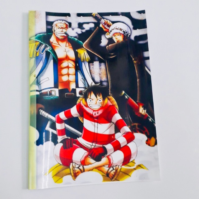 Kẹp phai để bài kiểm tra one piece lufy nhiều mẫu