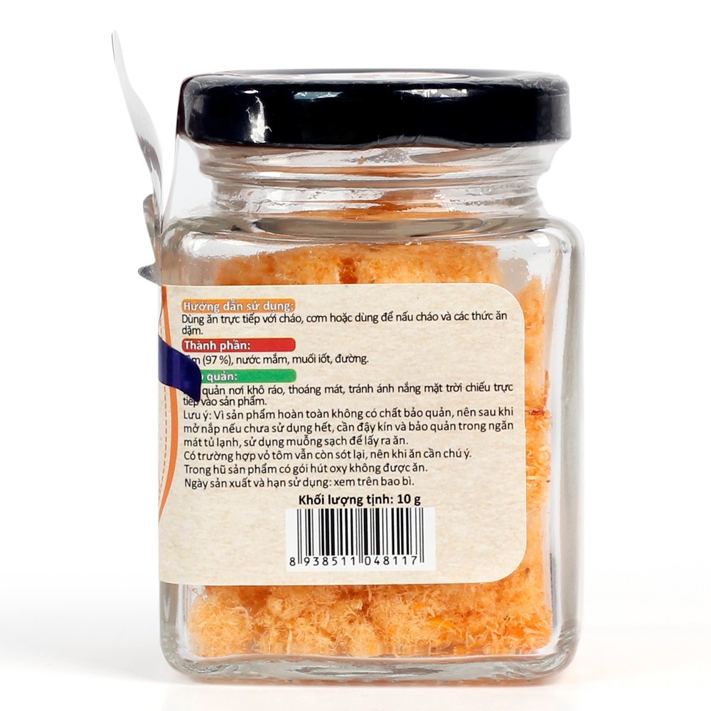 Chà bông tôm US FOOD 10g