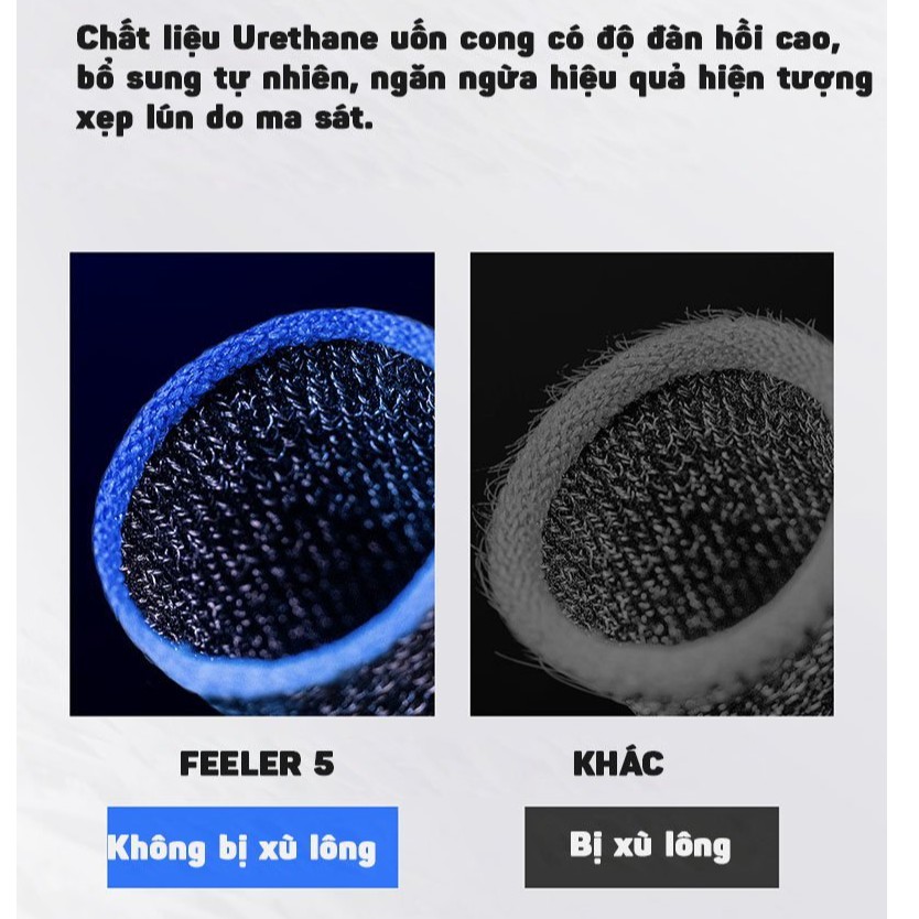 Flydigi Wasp Feelers 5 | Găng tay chơi game PUBG, Liên quân, chống mồ hôi, cực nhạy, co giãn cực tốt