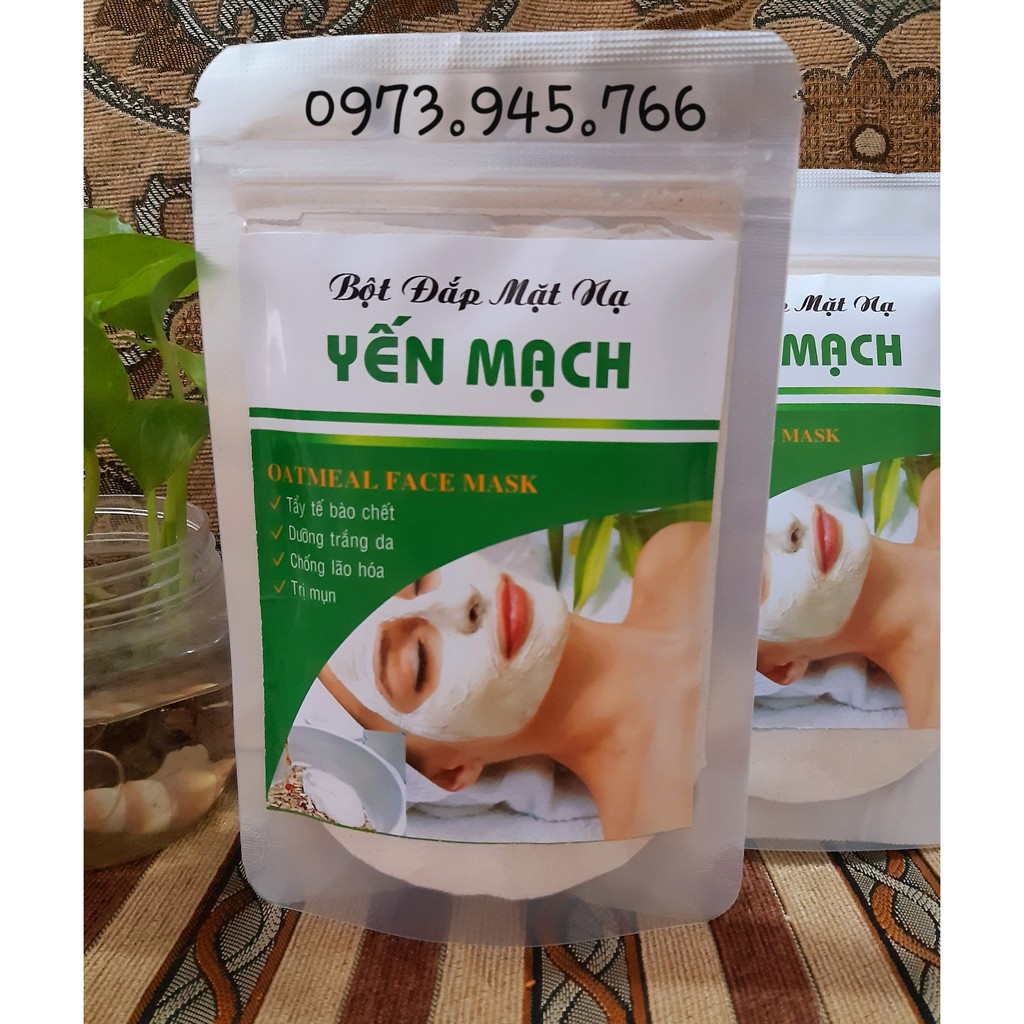 Bột đắp mặt nạ yên mạch bịch 250g