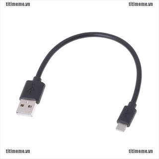 Cáp Sạc Nhanh 20cm Cổng Micro Usb / Lightning