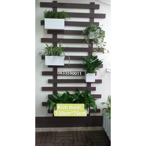 Thanh đa năng trang trí ban công composite dài 3 mét rộng 7cm dày 1.1cm. Vận chuyển cắt làm đôi.Nhận thi công