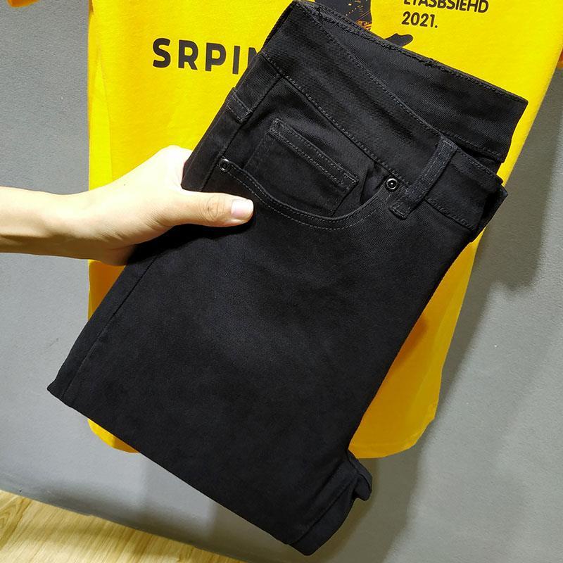 Quần jean skinny jean Cao Cấp Dáng Ôm Thêu Họa Tiết Thương Hiệu Mới Chất Lượng Cao Thời Trang Xuân Hè Cho Nam 2022
