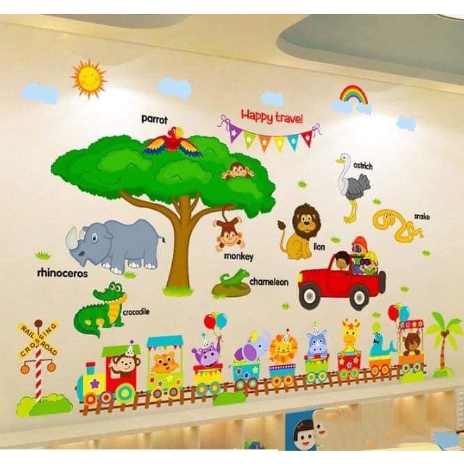 Decal dán tường phòng ngủ cho bé