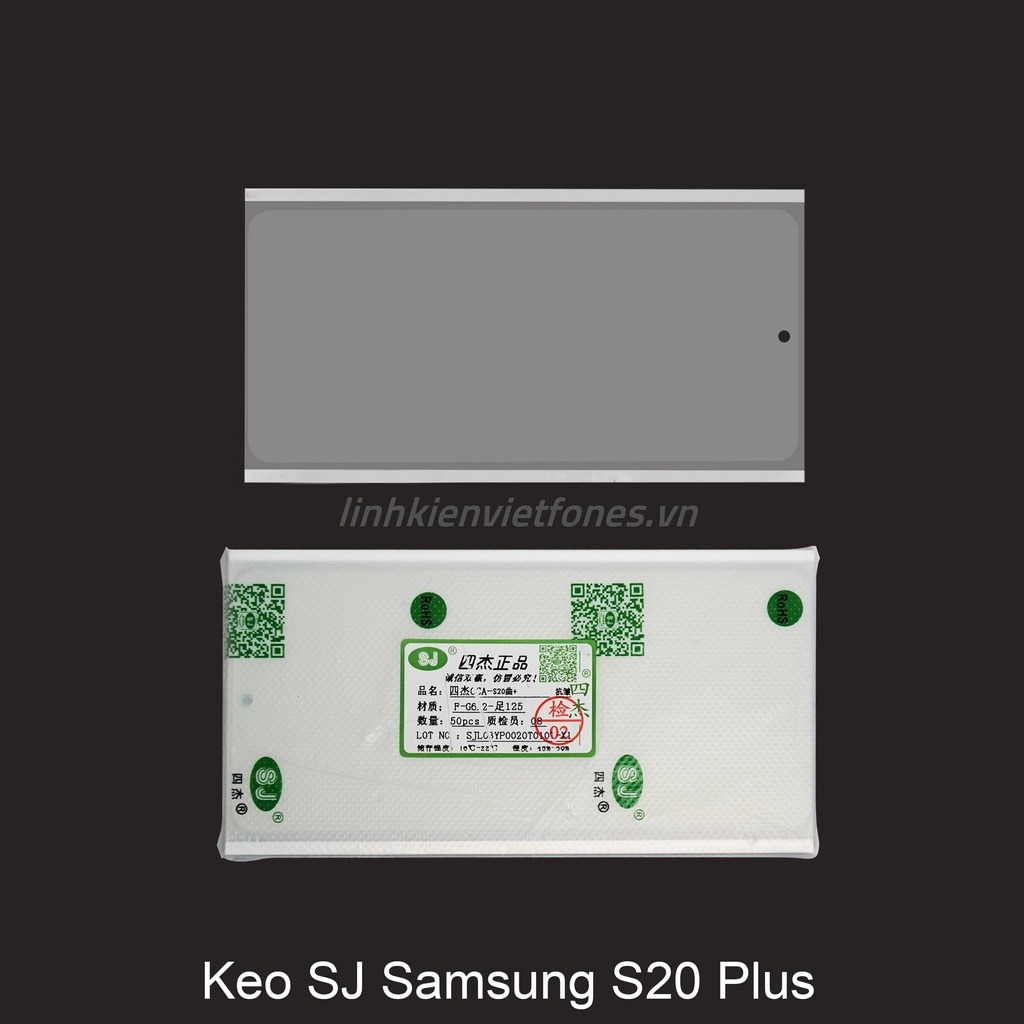 5 Miếng Keo SJ SS S20/ S20 Plus/ S20 Ultra (125u)