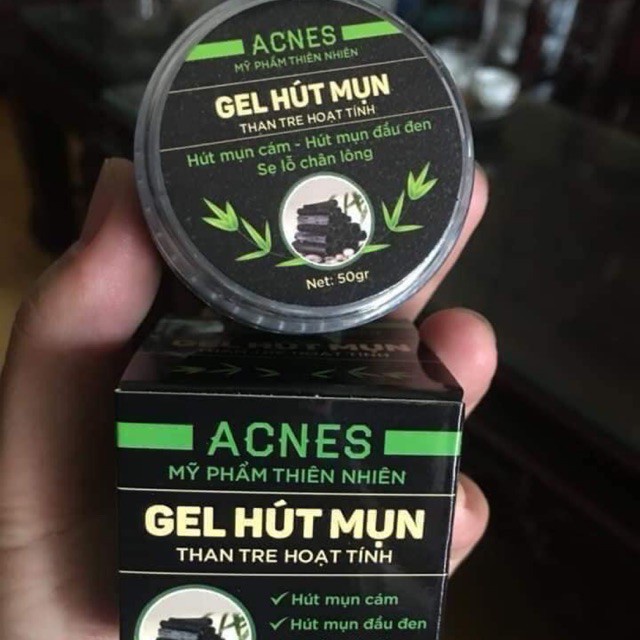 GEL LỘT MỤN THAN HOẠT TÍNH ACNES