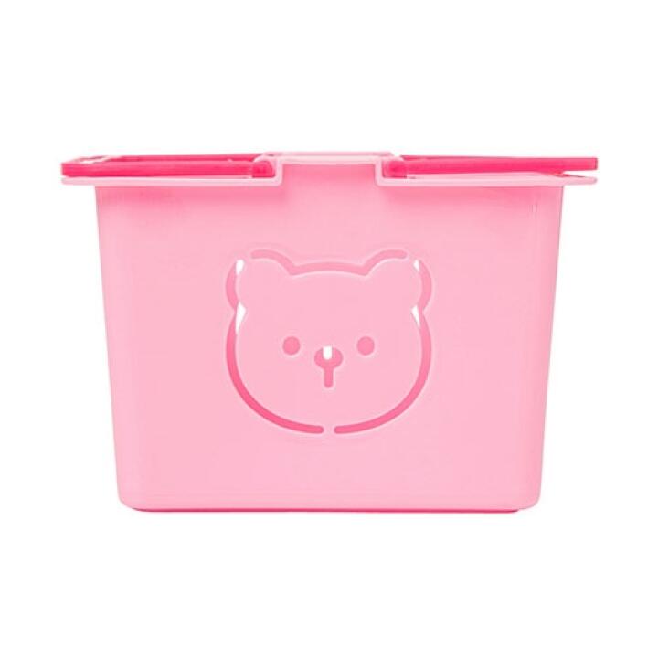 Giỏ Đựng Đồ ARTBOX Hàn Quốc Thiết Kế Hình Gấu Màu Hồng Đáng Yêu