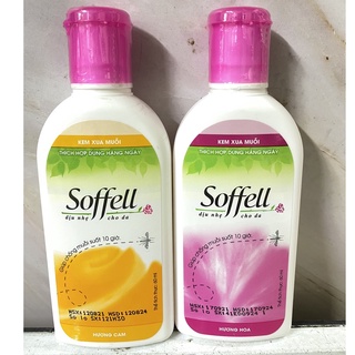 Kem xua muỗi chống muỗi Soffell 60ml