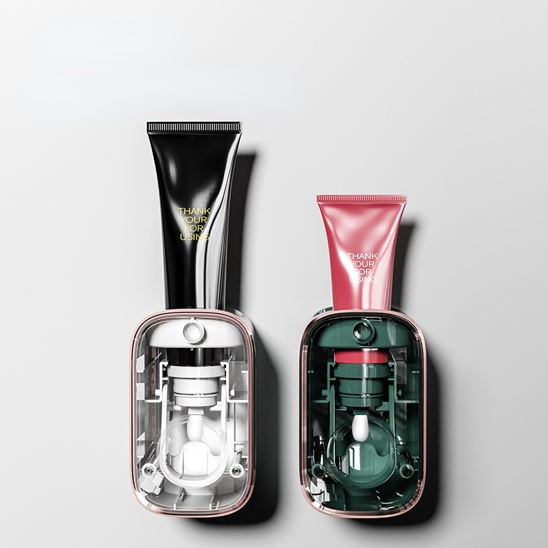 Giá Đỡ Lấy Kem Đánh Răng Tự Động Gắn Tường Nhà Tắm Phong Cách Bắc Âu