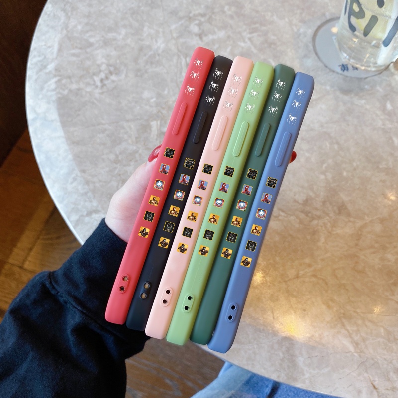 Ốp điện thoại silicon in hình Marvel cho Xiaomi Mi 11T Pro 11x Pro Redmi 10 Redmi 10 Prime