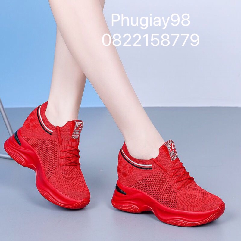 Giầy Thể thao đế độn nâng chiều Cao 7cm Cm hàng nhập Quảng Châu(Hàng ORDER) + kèm ảnh thật