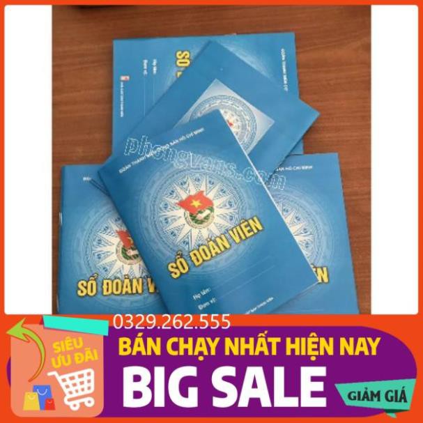 (FreeShip) Sổ đoàn viên hàng dầy đẹp