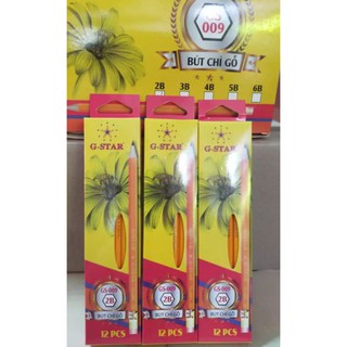 Bút chì gỗ gstar gs-009 2b