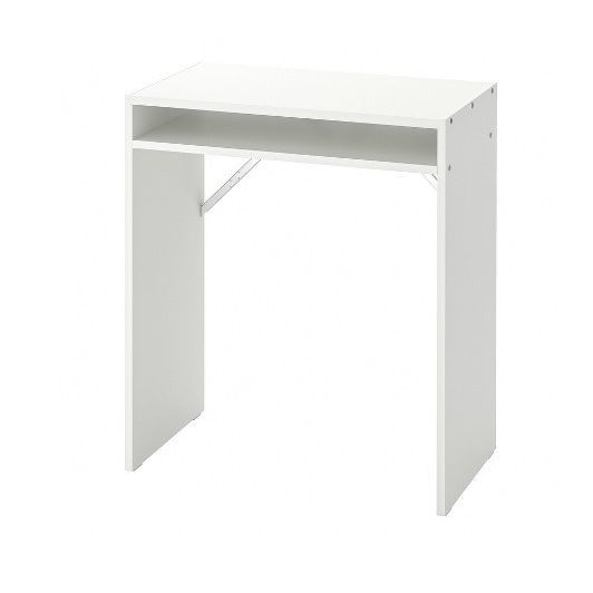 BÀN CÓ KỆ TORALD IKEA - TRẮNG 65x40 cm