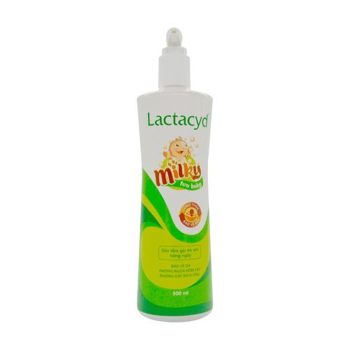 Sữa tắm trẻ em Lactacyd Milky 500ML M105