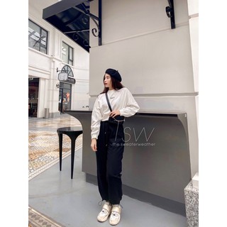Quần jogger da cá bo gấu dây rút