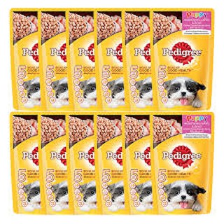 12 gói sốt chó con pedigree 130gr