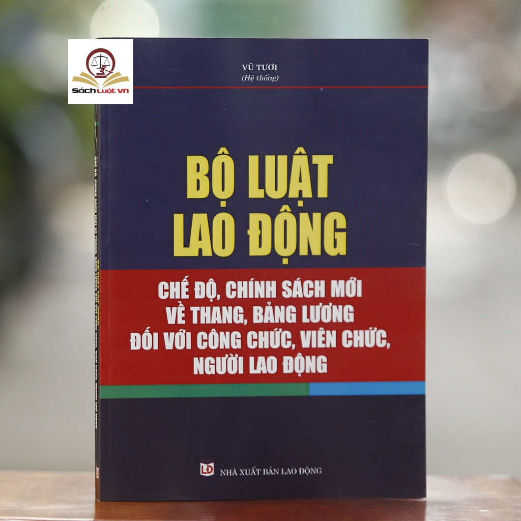 Sách- Bộ luật Lao động - Chế độ, chính sách mới về thang, bảng lương đối với công chức, viên chức, người lao động