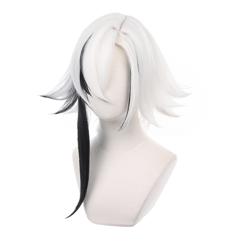 Tóc Giả Hóa Trang Nhân Vật Arlecchino Fatui Trong Game Genshin