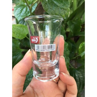 Bộ 6 chén cao uống rượu Deli Glassware 34ml
