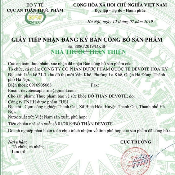 Bổ Thận Devote - Hỗ trợ giảm các biểu hiện của thận hư, thận yếu, giúp tăng cường khả năng sinh lý