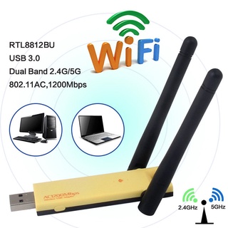 Usb thu sóng wifi realtek rtl8812au 1200mbps