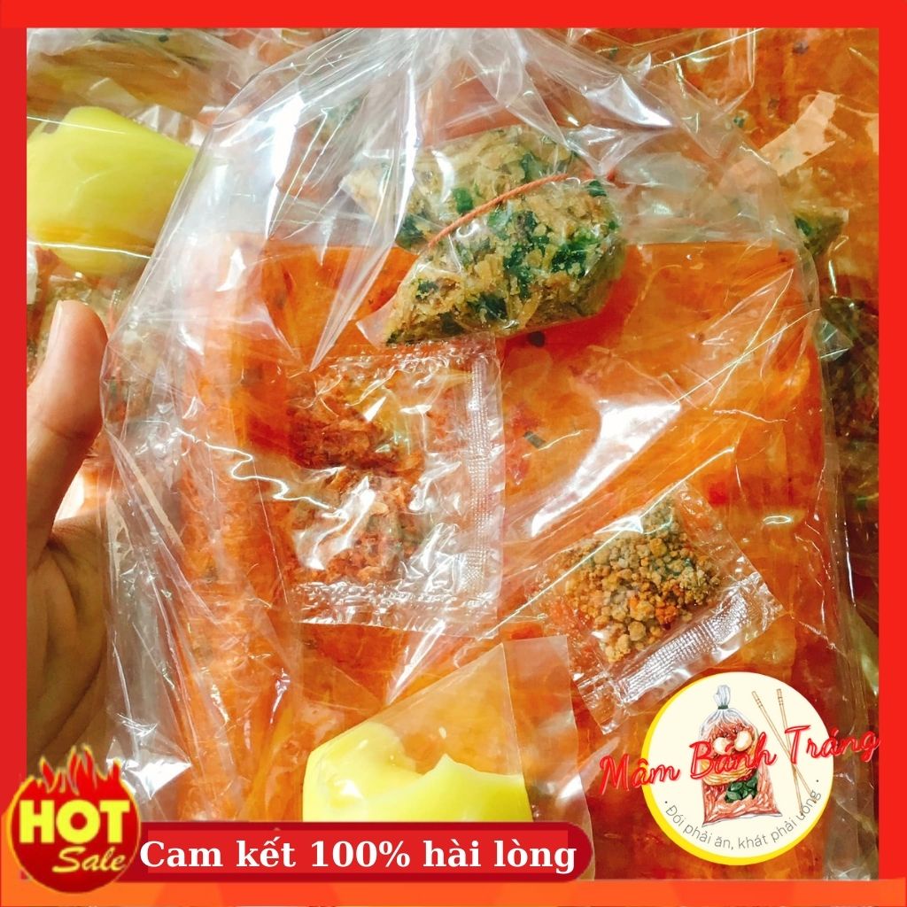 Bánh tráng bơ tôm phơi sương Bon Bon  bánh tráng tôm dẻo chấm bơ sate hành phi Tây Ninh - 04100173
