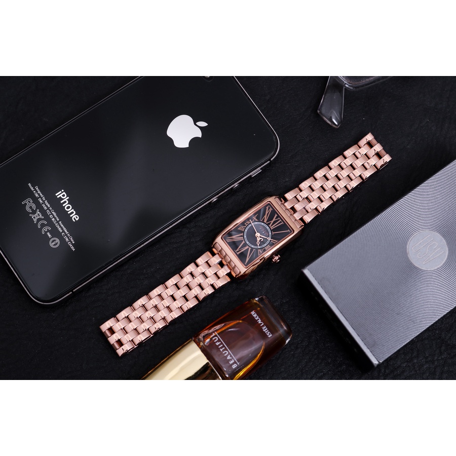 Đồng hồ nữ JS-060 Julius Hàn Quốc dây thép kính sapphire (chọn màu)
